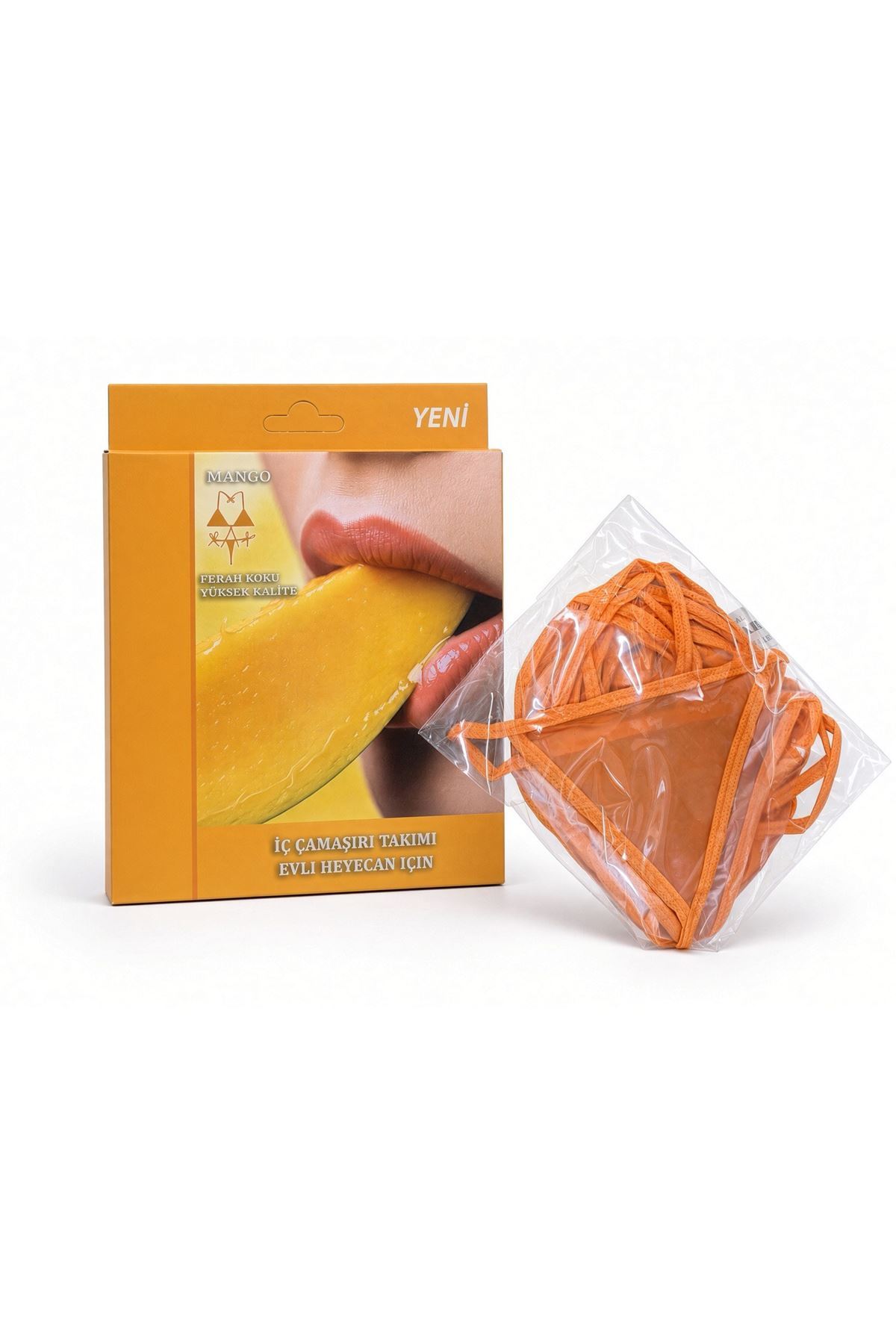Mango Aromalı Yenilebilir İç Çamaşırı Takımı