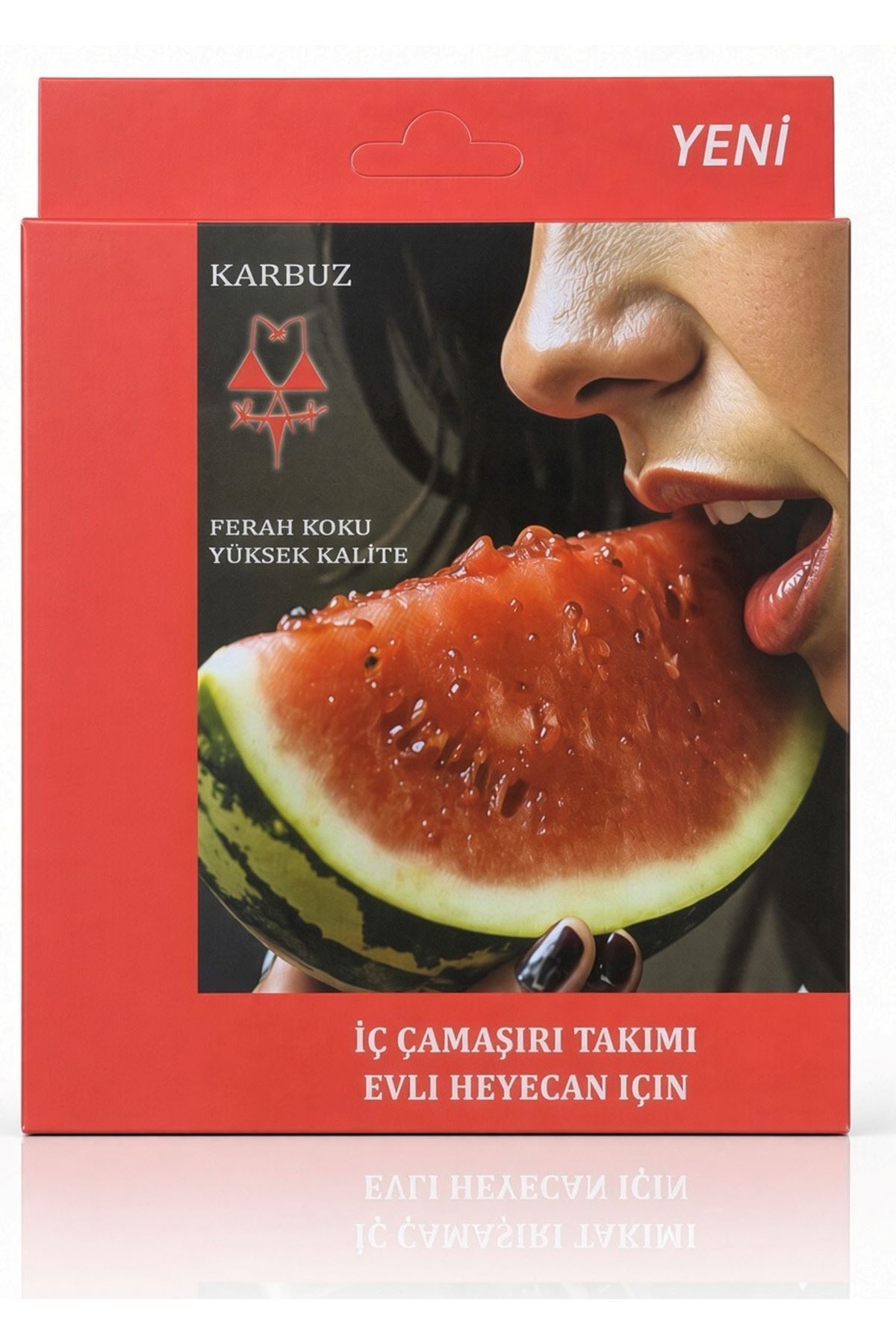 Karpuz Aromalı Yenilebilir İç Çamaşırı Takımı