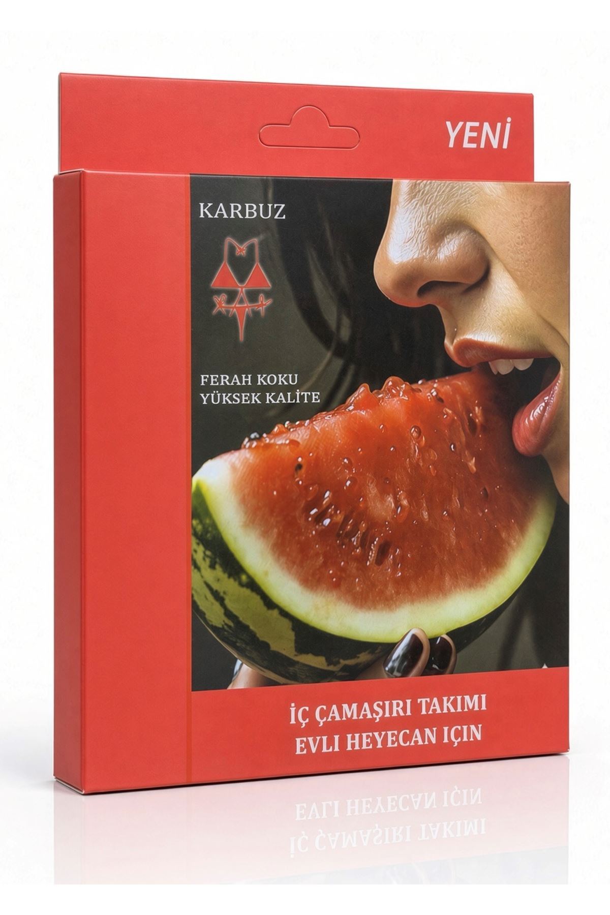 Karpuz Aromalı Yenilebilir İç Çamaşırı Takımı